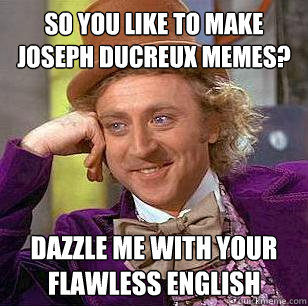 Joseph Ducreux Meme